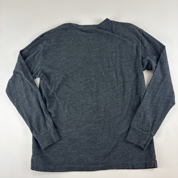 Polo Ralph Lauren Small T Shirt Long Sleeve Dark Heather Gray Crewneck Cotton - Picture 3 of 7